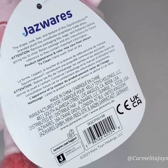 RESHMA 🍓🐮 Strawberry Heart Cow Clip "Best Squad" Original Squishmallow ☆ NWT - Picture 8 of 8